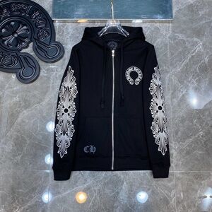Chrome hearts hoodie zip up
